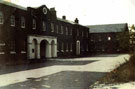 View: MR02371 Ladysmith Barracks, Ashton under Lyne showing inside view of entrance.