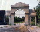 View: MR02372 The entrance to Ladysmith Barracks, Ashton under Lyne, the only part left standing after demolition.