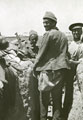 View: MR02416 Corporal Platt and Little and another man in 'A' Company trench