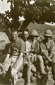 View: MR02437 Lieutenants L St G Wilkinson, 2nd Lieutenant A E Lee and Lieutenant D Park and unidentified man