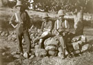 View: MR02438 Lieutenant G W Hardman, Captain L C Wild and Major P Bamford