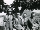 View: MR02439 2nd Lieutenant A E Lee, Lieutenant J A C Taylor, Captain L Baird (RAMC) and Lieutenant L St G Wilkinson