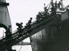 View: MR02450 Embarking Southampton on SS Avon