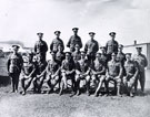 View: MR02484 Group of officers, WOs and NCOs. Possibly Battalion HQ staff