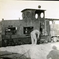 View: MR02502 Railway engine with man