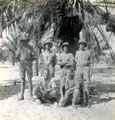 View: MR02601 Group of soldiers at oasis