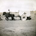 View: MR02614 Red cross wagon pulled by horses