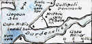 View: MR02667 Map - Dardanelles, Helles and Suvla 