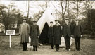 View: MR02675 Group of new recruits outside guard tent