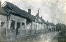 View: MR02793 Brick Street with bomb damaged houses