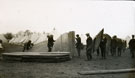 View: MR02824 New recruits in civilian dress establishing camp in Heaton Park