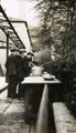 View: MR02825 New recruits in civilian dress queuing for food in Heaton Park