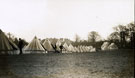 View: MR02834 The Camp at Heaton Park. Tents borrowed from Salford Lads’ Club.