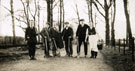 View: MR02850 New recruits in civilian clothes with shovels