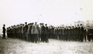 View: MR02856 Lines of new recruits in civilian dress