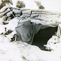 View: MR02866 Soldier with a machine gun protected by sandbags
