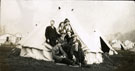 View: MR02917 Group of men from the Pals Battalions in a tent in Heaton Park