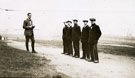 View: MR02919 Small group of men from the Pals Battalions being drilled