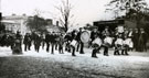 View: MR02927 The newly formed drum and bugle band.