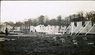 View: MR02931 Hutments in the process of construction in Heaton Park