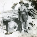 View: MR02957 Two soldiers in a trench in the desert