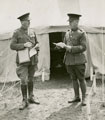 View: MR03049 Captain Claude Webb, Adjutant with Regimental Sergeant Major Malloney