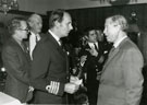View: MR03092 Captain A N Wigley, HMS Manchester and Colonel R Martin-Bird, 8th Battalion