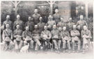 View: MR03132 Officers and Sergeants of D Company, 7th Battalion