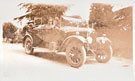 View: MR03233 A 6/7th Battalion officer in his car