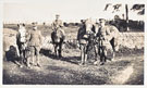 View: MR03239 6/7th Battalion officers, groom and horses