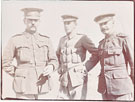 View: MR03338 Three officers of the 1st Battalion