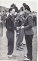 View: MR03413 Lieutenant Robert Bonner receiving a medal