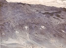 View: MR03544 Regimental Badges on the hillside
