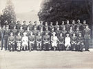 View: MR03709 Officers of the 5th Battalion with the Royal Family