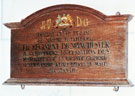 View: MR03725 Memorial in Hargnies Church