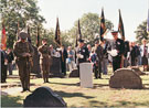 View: MR03809 Dedication of headstone on John Hogan's grave