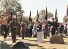 View: MR03810 Dedication of headstone on John Hogan's grave