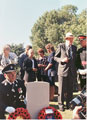 View: MR03814 Dedication of headstone on John Hogan's grave