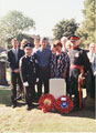 View: MR03816 Dedication of headstone on John Hogan's grave