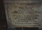 View: MR03979 Memorial to Samuel Taylor