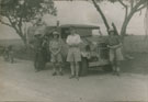 View: MR04219 Four soldiers with their vehicle