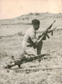 View: MR04223 Major Robert 'Rex' King-Clark with Tommy Guns