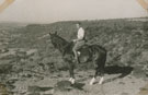 View: MR04246 Robert 'Rex' King-Clark and his horse