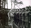 View: MR04292 Queen Elizabeth inspects the 1st Battalion