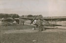 View: MR04316 Robert 'Rex' King-Clark with an Auster aircraft