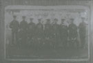 View: MR04348 Officers and NCOs at Caernarfon