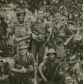 View: MR04366 A Company Soldiers in the jungle